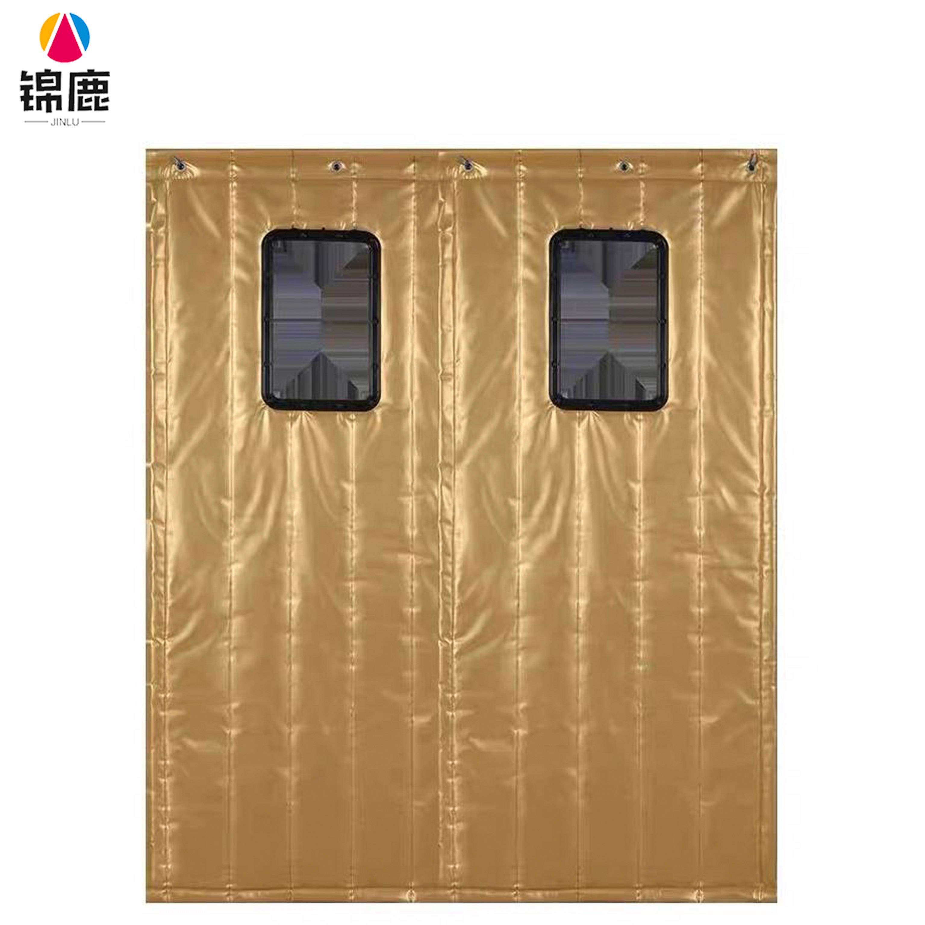 锦鹿 PU棉门帘 可定制/平方米