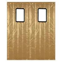 常喜悦冬季防寒棉布帘 大门防风防寒保温门帘平方米计价