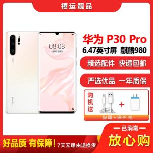[二手9成新]华为P30 Pro 珠光贝母 8G+128G 全网通全面屏 麒麟980芯片徕卡三摄 移动联通电信4G手机