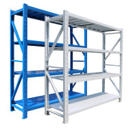 鑫环境 中型承重200KG货架仓储自由组合多功能置物架多层铁架子仓库储物展示架仓储仓库货架展示架金属架子库房组合货架