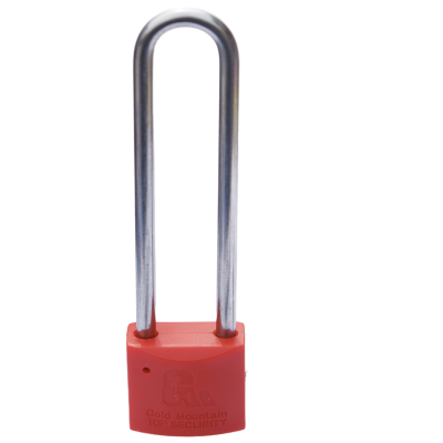 金岳 SG30-92 锌合金锁芯 28*30*20mm长梁挂锁 (计价单位:个)红色