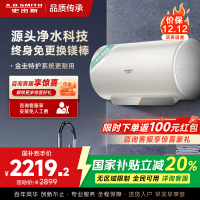 AO史密斯佳尼特80升电热水器 金圭内胆双棒分离速热 免换镁棒 免清洗 CTE-80JC3