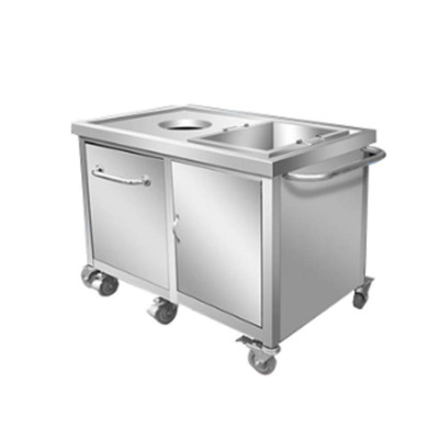 山利奥 双孔收餐柜车 1500*700*800mm/台