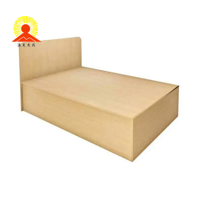 涵美大成 板式床单人床宿舍床1.5米床 颜色可定制