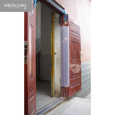 可莉允地弹玻璃门商铺推拉门防夹手门缝保护条儿童安全门卡宝宝防夹手38cm宽1.4米长