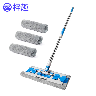 梓趣 拖把 4块布 套