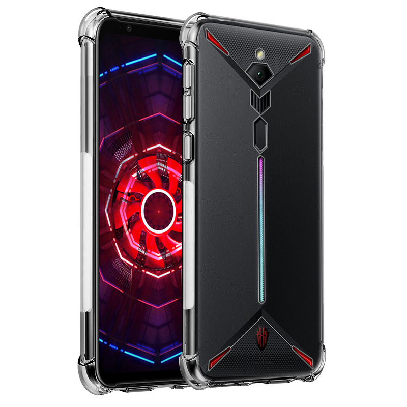 努比亚红魔3手机壳 红魔3手机套 红魔游戏手机3保护套壳 透明硅胶全包