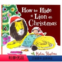 [正版]如何在圣诞节把狮子藏起来 英文原版绘本 How to hide a lion at Christmas 亲子共