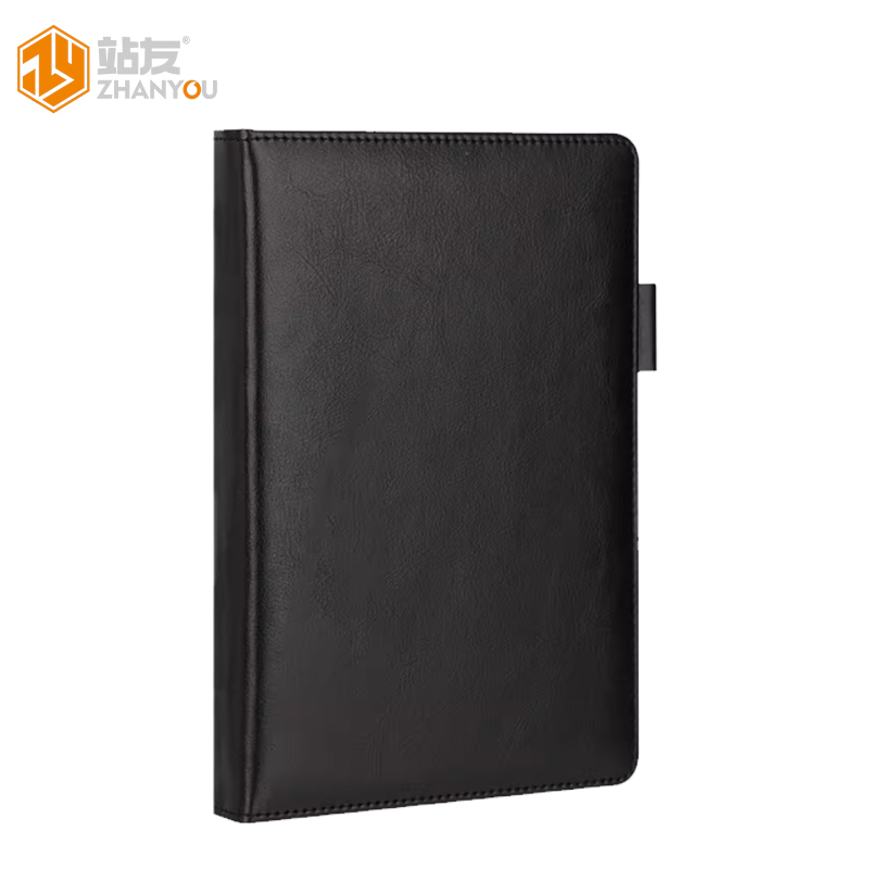 站友25K商务简约加厚记事本笔记本子皮面本会议记录本