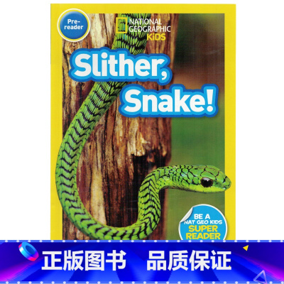 Pre-Level 滑行蛇 [正版]美国国家地理分级阅读全彩版 150元6件 英文原版绘本 Pre-Level Nati
