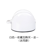 家用手动挤牙膏懒人牙膏挤压器护肤品洗面奶通用款按压器儿童 三维工匠 白色(加购收藏送红色,共2个)挤牙膏器