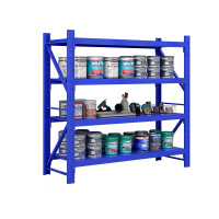 慧采云 钢制中型货架储物架货架仓储置物架产品整理架承重300KG/层