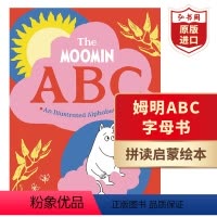 [正版]姆明ABC字母书 英文原版 The Moomin ABC 托芙杨松 精装绘本 幼儿英语启蒙读物 字母拼读 搭姆
