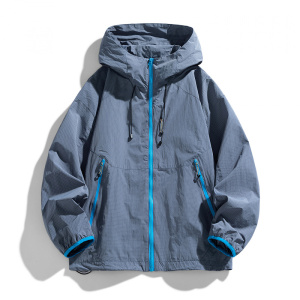 夹克男士春秋季新款登山服复古美式潮牌风衣长袖日常百搭男女外套