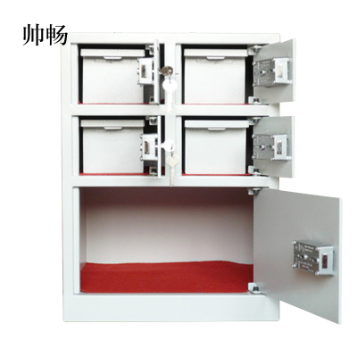 帅畅办公室酒店保管想保险柜5门贵重物品机械保管箱五门总台客用保险柜