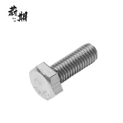 蔚期 不锈钢外六角螺栓 M12*50 个