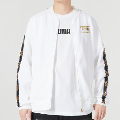 彪马(PUMA)外套男装新款运动服户外休闲时尚保暖防风夹克开衫上衣582307-02 ZP