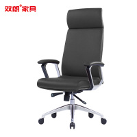 双朗 皮质办公主管椅 SL-14323JY 650*670*1235-1320mm 黑色 张