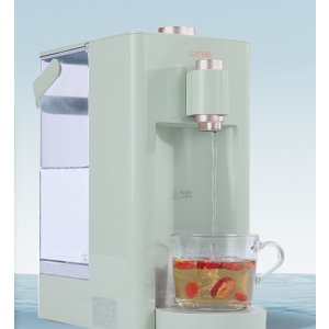立升(LITREE) 即热饮水机 家用速热式茶吧机台茶水机 办公室小型迷你智能饮水器 冲泡奶神器D2 浅杉绿