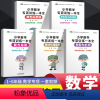 小学数学专项训练 小学通用 [正版]小学数学专项训练典型应用题+规律探索与逻辑推理+数与运算+统计与可能性+图形与几何同