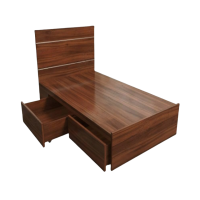 金佑莱木质单人床(可定制) 1000×2000×450 mm 张