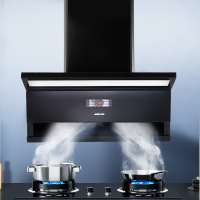 AIER爱尔油烟机CXW-300-J222R2 大吸力25m3智能彩屏体感 氛围大灯 近吸烟机 抽油烟机