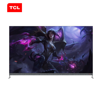 TCL游戏智屏65C965英寸超薄全面屏全生态HDR液晶网络平板