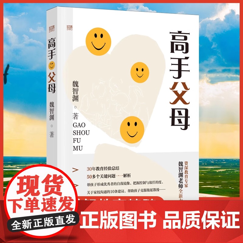 高手父母 魏智渊著 以 的育人理念 家长 用经验和智慧解决家庭教育难题 科学教育理念 家庭教育育儿书籍 漓江出版社正版书