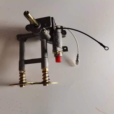 帮客材配 全新松桥燃气灶阀体(天然气)JZT- 2B01(含电磁阀、喷嘴) 收前务验货