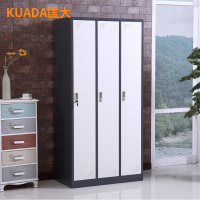 匡大钢制更衣柜办公柜储物柜办公室三门更衣柜KDT333