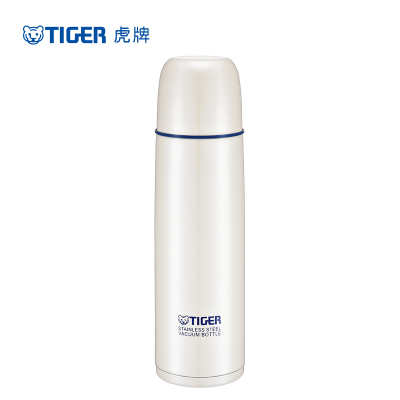 虎牌（tiger）保温杯CSC-A500男女商务时尚不锈钢真空水杯500ml珍珠白珍珠白