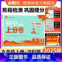 数学 沪科版 九年级上 [正版]理想树直营2025版初中上分卷必刷题九年级上册数学沪科版初中同步试卷期中期末检测单元检测