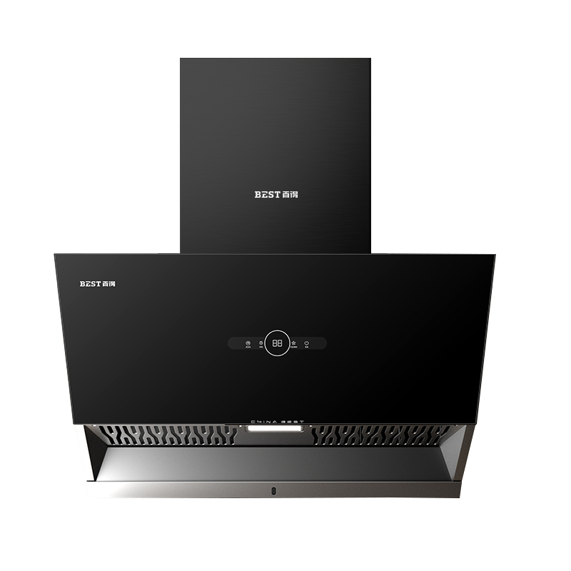 百得(BEST)华帝股份烟机AC02 20m³/MIN深潜直吸油烟机450Pa大风压七重热净洗手势智控