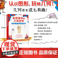 走进奇妙的几何世界(共6册)小学生四五年级课外阅读书目数学科普绘本数学益智互动游戏书籍