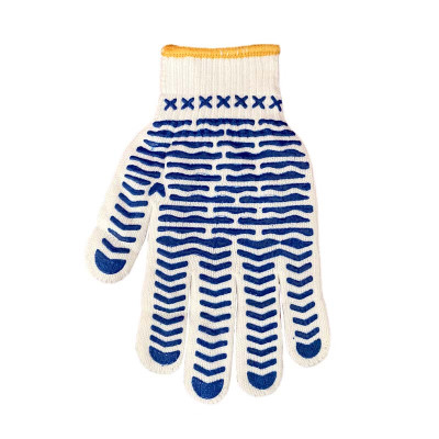 盾之源 点胶手套蓝胶/副