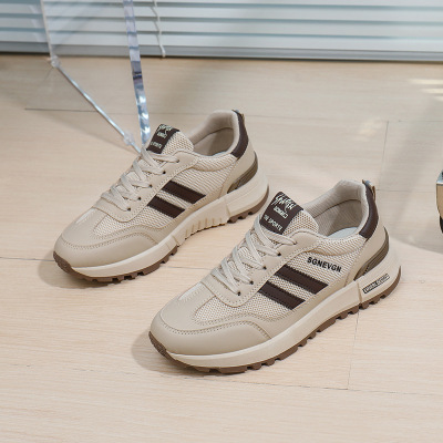 ins韩版新款老爹鞋女秋季学生跑步运动厚底增高休闲鞋女