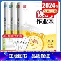 [五年级下]语数英3本套装江苏专用 五年级下 [正版]2024秋小学课时作业本一二三四五六年级上册下册语文数学英语科学人