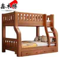 鑫木樽高低床+床垫200*120*160cm套