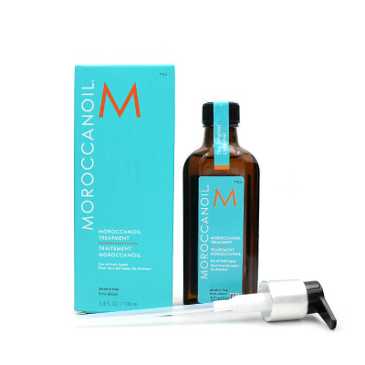 Moroccanoil摩洛哥护发精油 100ml 1瓶装 摩洛哥发油免洗精华深层修护滋养精油发膜坚果油护发油/乳澳大利亚