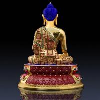 美帮汇释迦牟尼佛 铜释迦摩尼佛像摆件如来佛藏传佛教密宗佛像