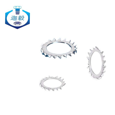 迦毅外锯齿垫圈M16个