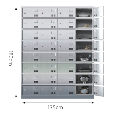 博步禾 餐盘柜 32门 台
