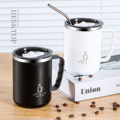 [补贴10%]杯子马克杯男泡茶杯咖啡杯水杯男士男生杯带盖宿舍用喝水杯保温