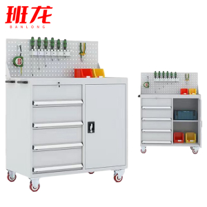 班龙工具存放柜四抽一门台
