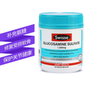Swisse斯维诗 骨胶原蛋白葡萄糖胺氨糖软骨素加强版维骨力 210片 维持软骨健康