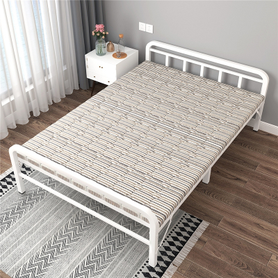  折叠床单人1.2米家用小床单人床出租房阿斯卡利(ASCARI)床木床午休铁床铁架床