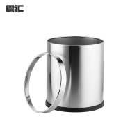 震汇 不锈钢垃圾桶 10L 个