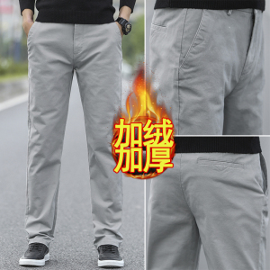 金盾(KIN DON)春夏季休闲长裤男士休闲裤直筒宽松裤商务纯棉潮流裤子男