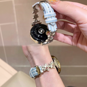 猫咪毛绒挂脖套适用小天才Z11电话手表表带3139B