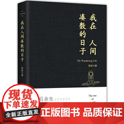 [ 正版书籍]我在人间凑数的日子 段段著 皮友段友新锐作者段段创作 皮皮虾抖音快手微博等热门散文集